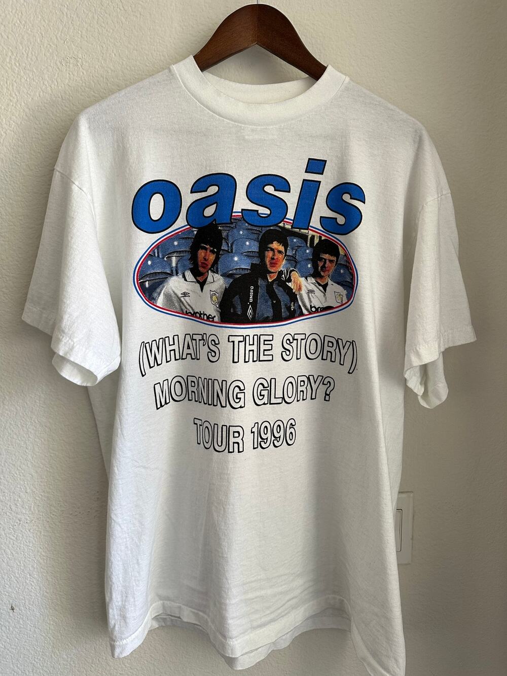 Oasis "What's the Story Morning Glory?" Vintage Reprint Single Stitch T-shirt